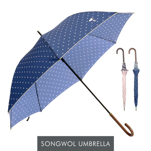 스누피 장도트 곡자60 우산