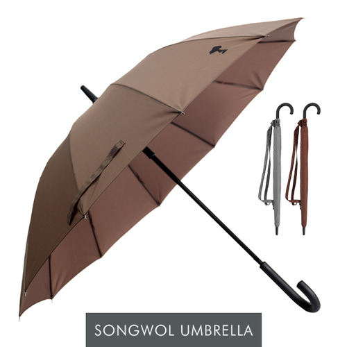 스누피 장 블랙포인트 곡자60 우산